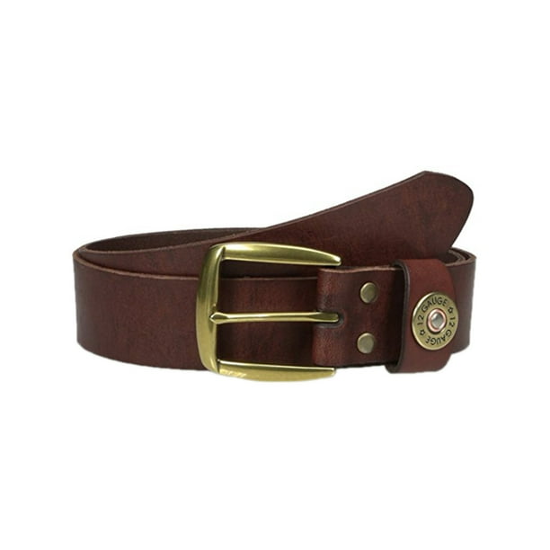 3/4 Womens Gold Buckle with Tri-color Keeper on Quality Croc Embossed Belt Strap 3/4 Womens Gold Buckle with Tri-color Keeper on Quality Croc Embossed Belt Strap